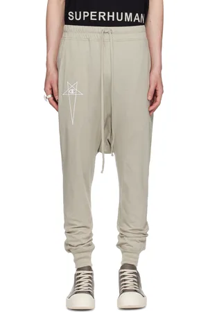 Rick Owens Off-White Champion Edition Prisoner Drawstring Sweatpants