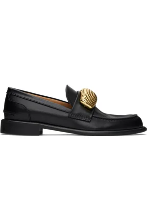 J.W.Anderson Black Popcorn Loafers