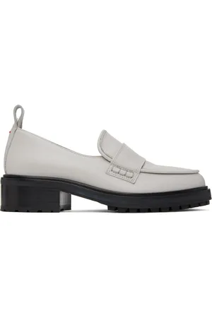 Aeyde Gray Ruth Loafers