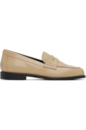 Aeyde Beige Oscar Loafers