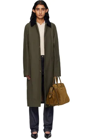 A.P.C. Khaki Gaspard Mac Trench Coat