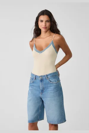 Stradivarius Naadloze body met kant S