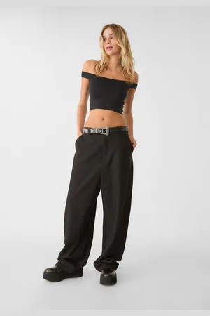 Stradivarius Baggy nette broek 40