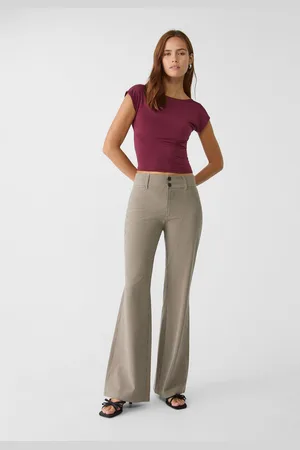 Stradivarius Geklede klokkende broek 36