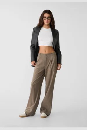 Stradivarius Nette broek in recht model 34