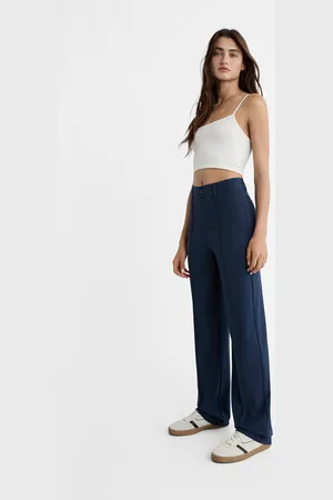 Stradivarius Nette broek met naden 38