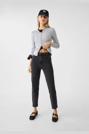 Stradivarius D10 slim fit mom jeans 42