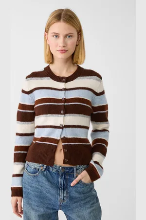 Stradivarius Gestreept tricot vest S