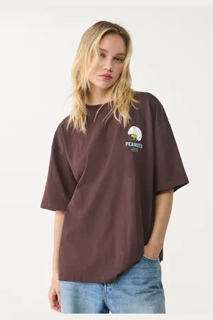 Stradivarius Peanuts T-shirt met korte mouw L