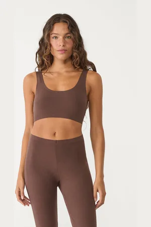 Stradivarius Croptop met onzichtbare naden XS