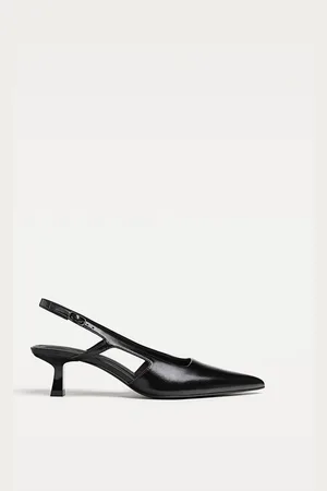 Stradivarius Slingback schoen met kitten heel 35