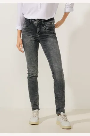 Street one Grijze slim fit jeans