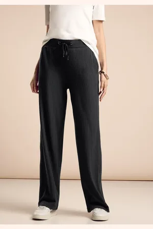 Street one Jersey broek in een losse pasvorm