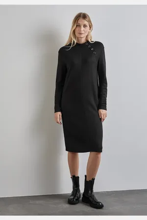 Street one Jurk met knoopdetail