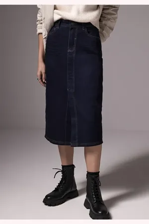 Street one Midi denim rok