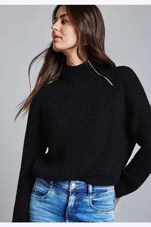 Street one Raglan trui