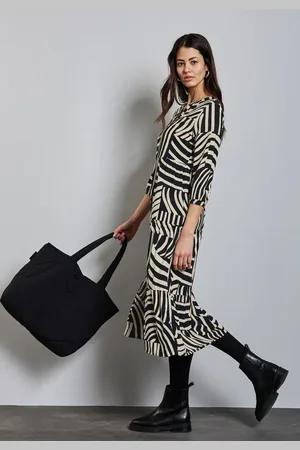 Street one Jurk met volants