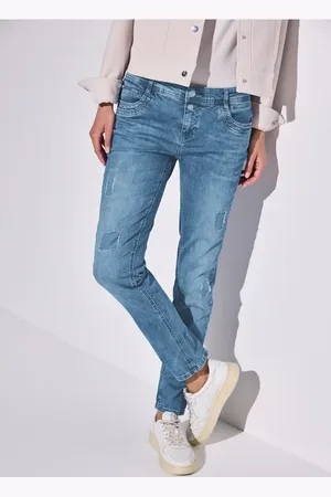 Street one Jeans met verwoeste look