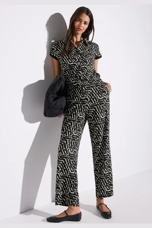 Street one Gedessineerde jumpsuit