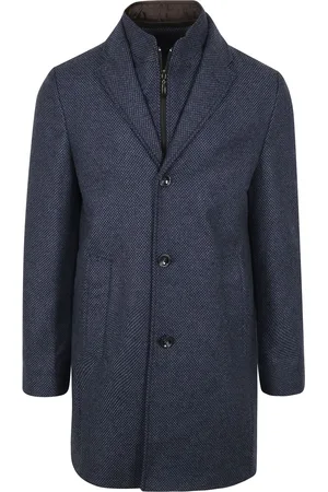 Suitable K150 Coat Wol Blend Ruit - maat 46