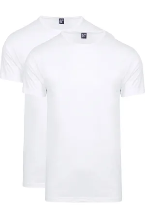 Alan Red Derby O-Hals T-Shirt (2Pack) - maat M