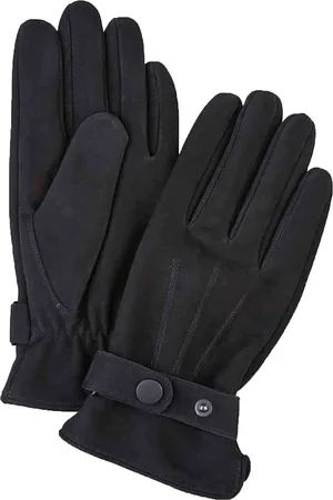 Profuomo Handschoenen Wol Leer - maat 8.5