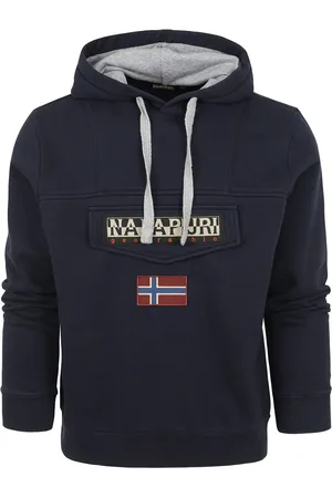 Napapijri Burgee Sweater Blauw - maat S