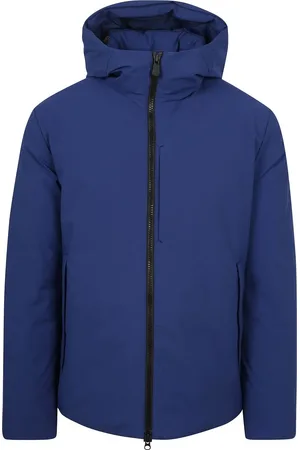 save the duck Jas Obione Blauw - maat L