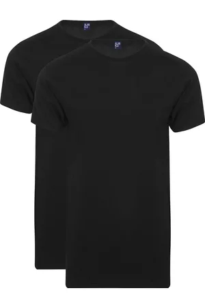 Alan Red Derby Extra Lang T-Shirt (2-Pack) - maat M