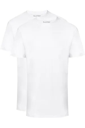 Slater 2-pack American T-shirt - maat M