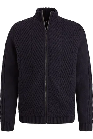 Vanguard Vest Wol Blend Navy - maat XL