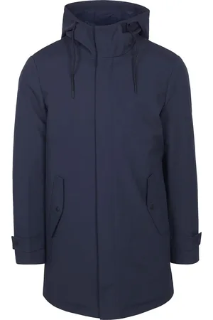 Suitable Jas Hood Tech Navy - maat L