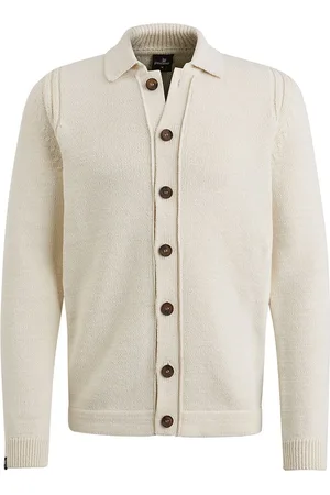 Vanguard Vest Knoop Ecru - maat L