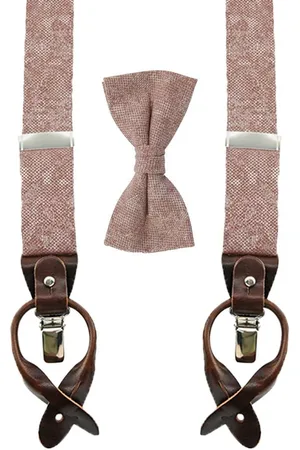 Sir Redman Bretels Combi Pack Sposo Stiloso Burgundy