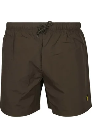 Lyle & Scott Lyle & Scott Zwembroek Plain Olijfgroen - maat L
