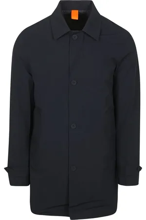 Suitable Packable Jas Long Tech Navy - maat L
