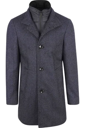 Suitable Prestige Hamburg Coat Navy - maat 46