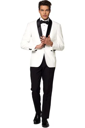 OppoSuits Smoking Pearl White - maat 46