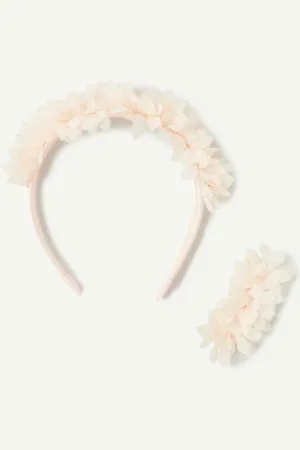 TAO Set van 2 bloemenmeisjes haaraccessoires