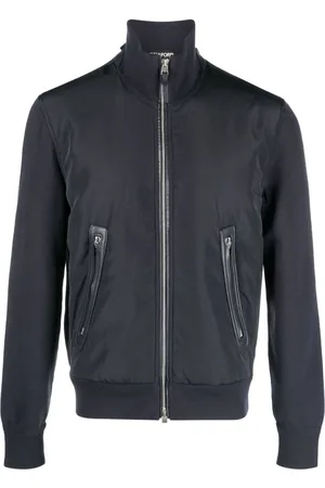 TOM FORD Slim-Fit Panelled Ribbed Wool and Quilted Shell Down Jacket for  Men