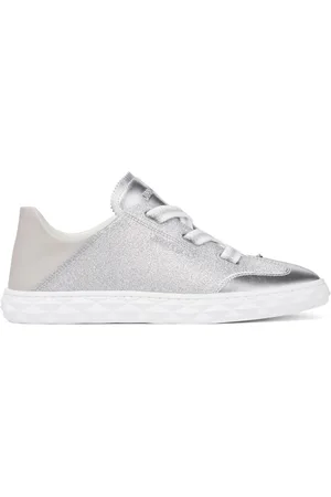 Jimmy Choo Diamond Light Leather Sneakers