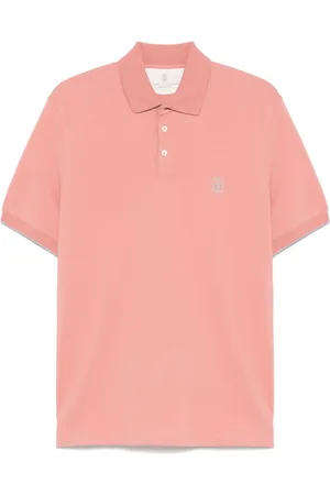 Brunello Cucinelli Logo Cotton Polo Shirt