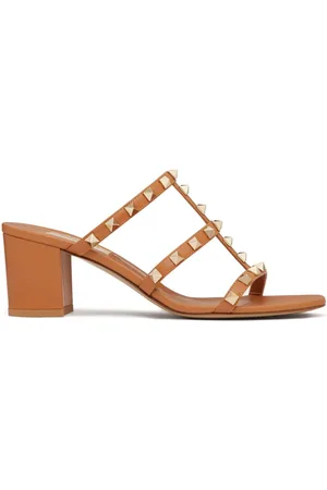 VALENTINO GARAVANI Rockstud Leather Mules