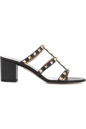 VALENTINO GARAVANI Rockstud Leather Mules