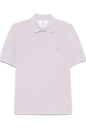 Brunello Cucinelli Logo Cotton Polo Shirt