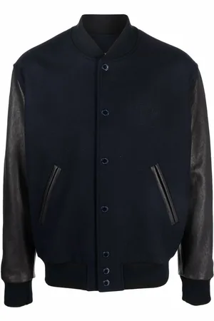 Golden Goose Wool And Leather Bomber Jacket