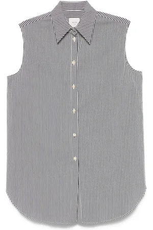 ALYSI Striped Cotton Shirt