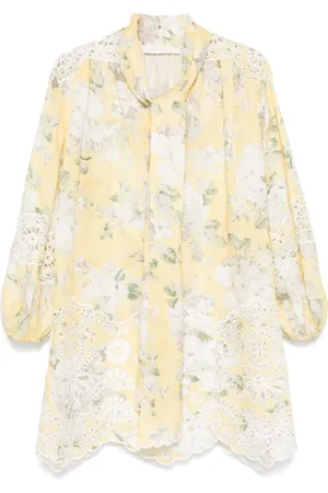 ZIMMERMANN Acacia Linen Mini Dress