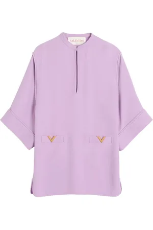 VALENTINO Vlogo Silk Mini Dress