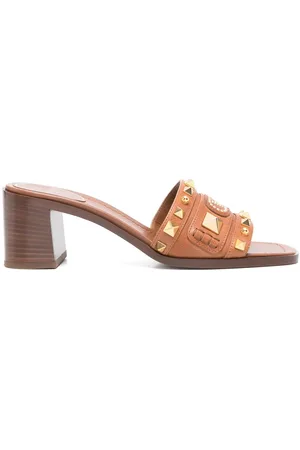 VALENTINO GARAVANI Plaster Caster Leather Mules